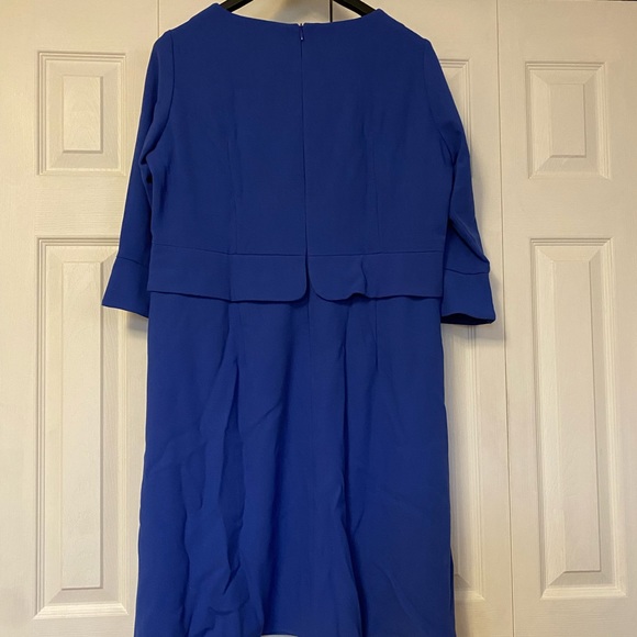 Seraphine’s Royal Blue Tailored Maternity Dress - Picture 11 of 13